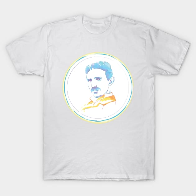 Nikola Tesla T-Shirt by Marija154